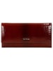 Wojas Leder-Geldbörse in Bordeaux - (B)19,5 x (H)10 x (T)3 cm