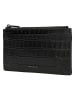 Wojas Skórzany portfel w kolorze czarnym - 17 x 9 cm