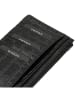 Wojas Skórzany portfel w kolorze czarnym - 17 x 9 cm