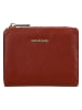 Wojas Skórzany portfel w kolorze czerwonym - 9 x 11 x 3 cm