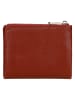 Wojas Leder-Geldbörse in Rot - (B)9 x (H)11 x (T)3 cm