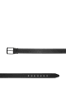 Wojas Skórzany pasek w kolorze czarnym