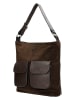 Wojas Leder-Schultertasche in Braun - (B)36 x (H)34 x (T)10 cm