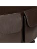 Wojas Leder-Schultertasche in Braun - (B)36 x (H)34 x (T)10 cm
