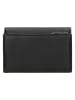 Relaks Leder-Geldbörse in Schwarz - (B)15,3 x (H)10,3 x (T)4,4 cm