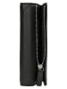 Relaks Leder-Geldbörse in Schwarz - (B)15,3 x (H)10,3 x (T)4,4 cm