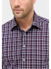 Eterna Blouse - modern fit - donkerblauw/rood
