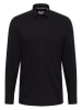 Eterna Koszula - Slim fit - w kolorze czarnym