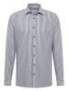 Eterna Koszula - Slim fit - w kolorze biało-szarym