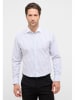 Eterna Blouse - modern fit - wit/lichtblauw