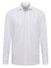 Eterna Blouse - modern fit - wit/grijs