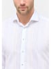 Eterna Blouse - modern fit - wit/blauw