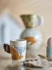 Bloomingville Tasse ''Hezha'' in Creme/ Hellbraun - 260 ml