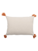 Bloomingville Kissen "Lanzo" in Beige/ Grau - (L)50 x (B)35 cm