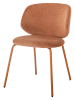 Bloomingville Eetkamerstoel "Ponte" oranje - (B)53 x (H)77 x (D)55 cm