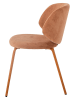 Bloomingville Eetkamerstoel "Ponte" oranje - (B)53 x (H)77 x (D)55 cm