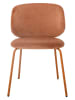Bloomingville Eetkamerstoel "Ponte" oranje - (B)53 x (H)77 x (D)55 cm