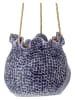 Creative Collection Doniczka "Lottie" w kolorze niebieskim - wys. 16 x Ø 17 cm