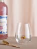Bloomingville Trinkglas "Misa" in Transparent/ Gelb - 560 ml