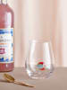 Bloomingville Trinkglas "Misa" in Transparent/ Hellbraun - 560 ml