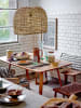 Bloomingville Tischset in Beige/ Braun - (L)50 x (B)35 cm