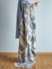 Bloomingville Woondeken ''Salobre'' beige/blauw - (L)160 x (B)130 cm