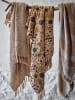 Bloomingville Woondeken ''Eydis'' beige/zwart - (L)160 x (B)130 cm