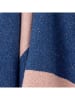 Bloomingville Woondeken ''Cadeo'' blauw/lichtroze - (L)160 x (B)130 cm