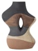 Bloomingville Vaas "Vica" beige/bruin - (B)19,5 x (H)27 x (D)11,5 cm
