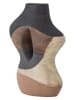 Bloomingville Wazon "Vica" w kolorze beżowo-brązowym - 19,5 x 27 x 11,5 cm