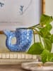 Creative Collection Vaas "Ariella" blauw - (B)15 x (H)12 x (D)9,5 cm
