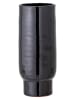Bloomingville Vase "Vefa" in Schwarz/ Beige - (H)28,5 x Ø 11,5 cm