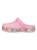 Zigzag Clogs in Rosa