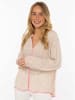 Zwillingsherz Blouse "Wilder Leo" beige