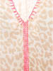 Zwillingsherz Blouse "Wilder Leo" beige