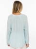 Zwillingsherz Blouse "Wilder Leo" lichtblauw