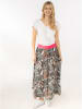 Zwillingsherz Rok "Wild Animal" beige/lichtbruin