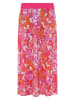 Zwillingsherz Rok "Tropical Vibes" roze/oranje