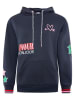 Zwillingsherz Bluza "Bonjour ZH" w kolorze granatowym