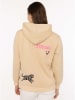 Zwillingsherz Bluza "Fearless" w kolorze beżowym