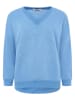 Zwillingsherz Pullover "Happiness Vibes" in Blau