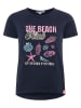Zwillingsherz Shirt "The Beach" in Dunkelblau