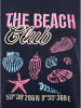 Zwillingsherz Shirt "The Beach" donkerblauw