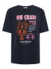 Zwillingsherz Shirt "Oh Crab" donkerblauw