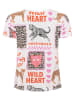 Zwillingsherz Shirt "Wild Heart" in Bunt