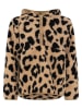 Zwillingsherz Fleece trui "Big Leo" beige