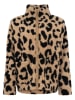 Zwillingsherz Fleecejacke "Big Leo" in Beige