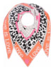 Zwillingsherz Driehoekige sjaal "Love is Love" meerkleurig - (L)200 x (B)130 cm