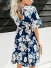 Milan Kiss Kleid in Dunkelblau
