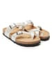 Mandel Teenslippers "Daria" wit